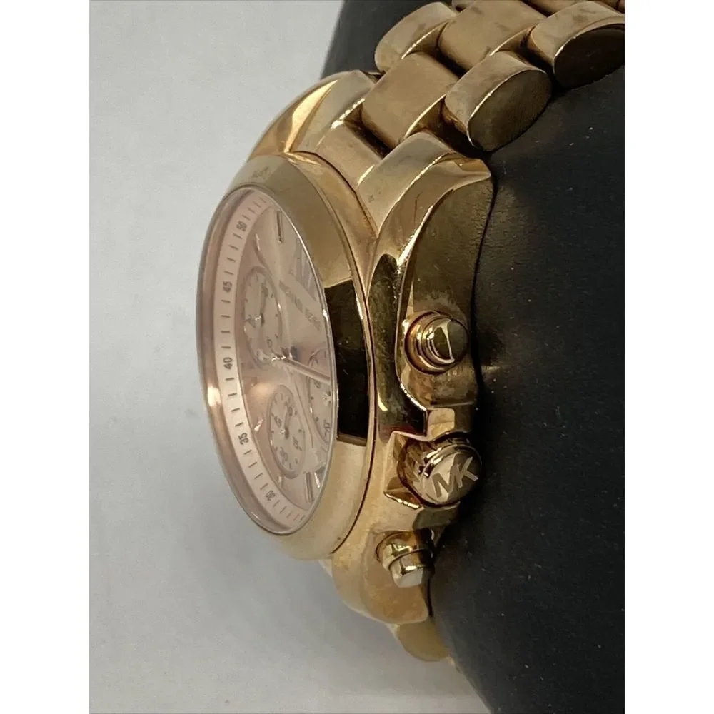 Michael Kors Bradshaw MK5799 Women Stainless Steel Analog Dial Quartz Watch Y220